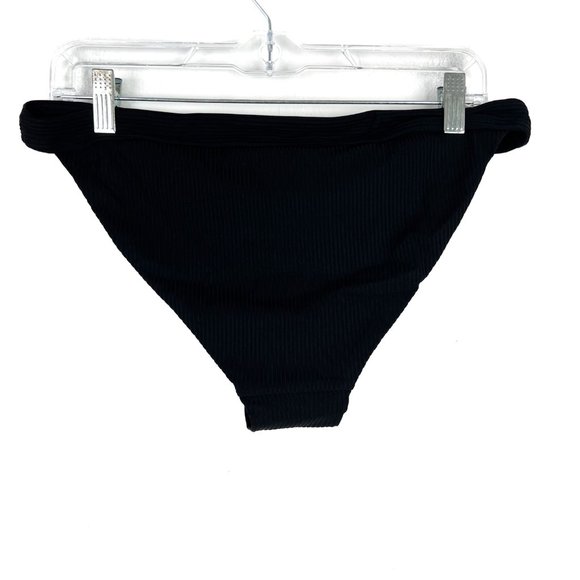 NWT Andie Swim The Banded Cheeky Rib Bottom Bikini Bottoms Black Size XXXL NEW - Picture 6 of 12